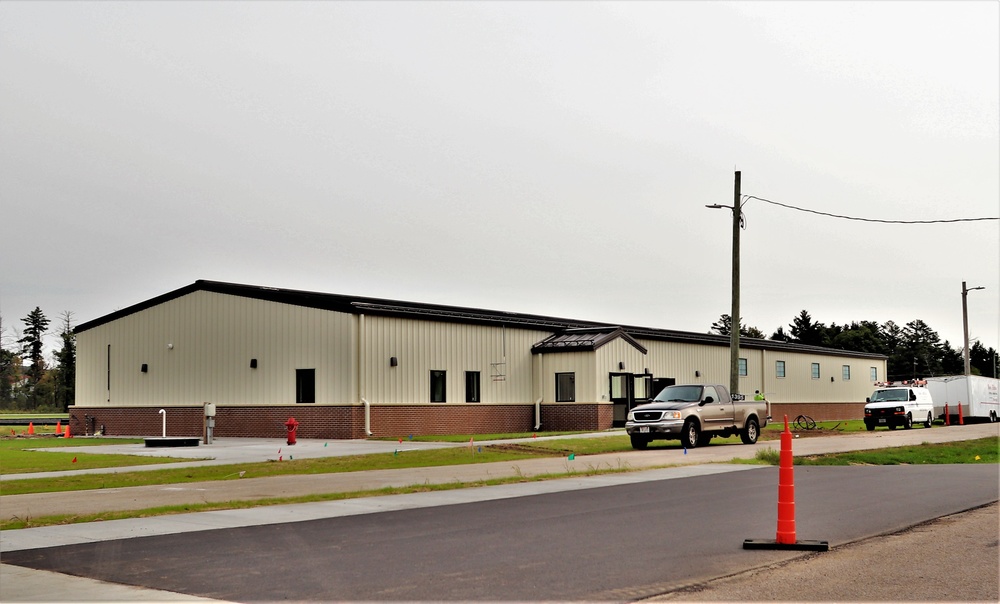 Fitness facility at Fort McCoy’s running track nearing closer to completion