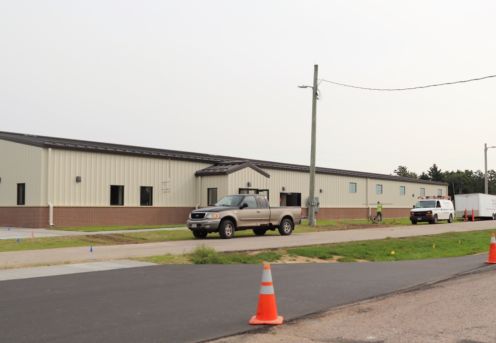 Fitness facility at Fort McCoy’s running track nearing closer to completion