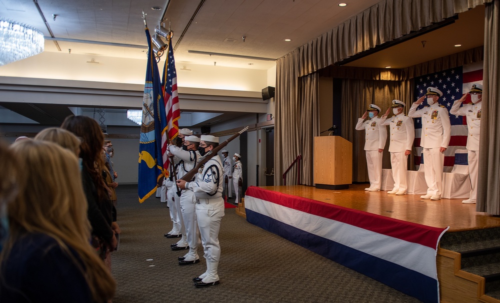 Naval Base Kitsap Holds Change of Command