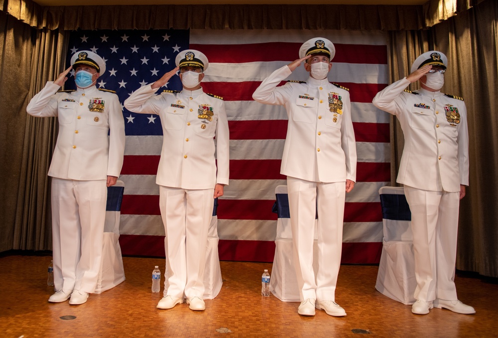 Naval Base Kitsap Holds Change of Command