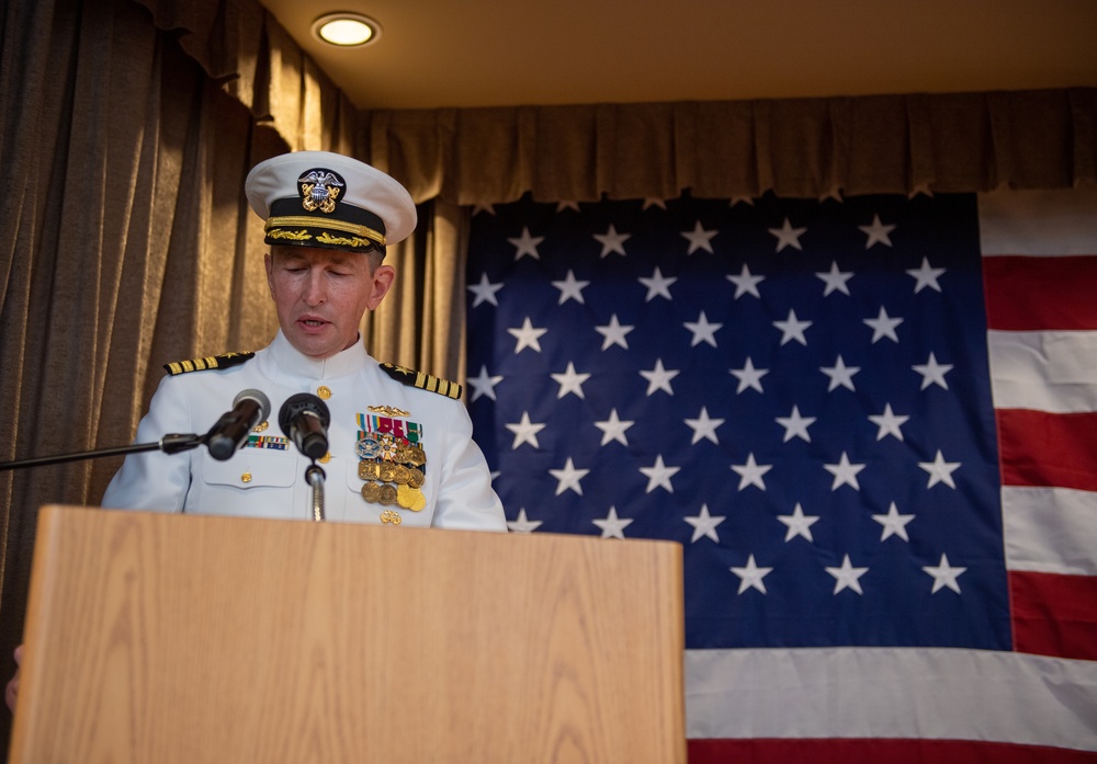 Naval Base Kitsap Holds Change of Command