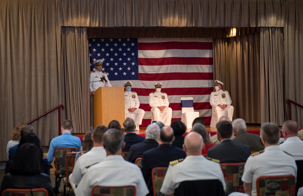 Naval Base Kitsap Holds Change of Command