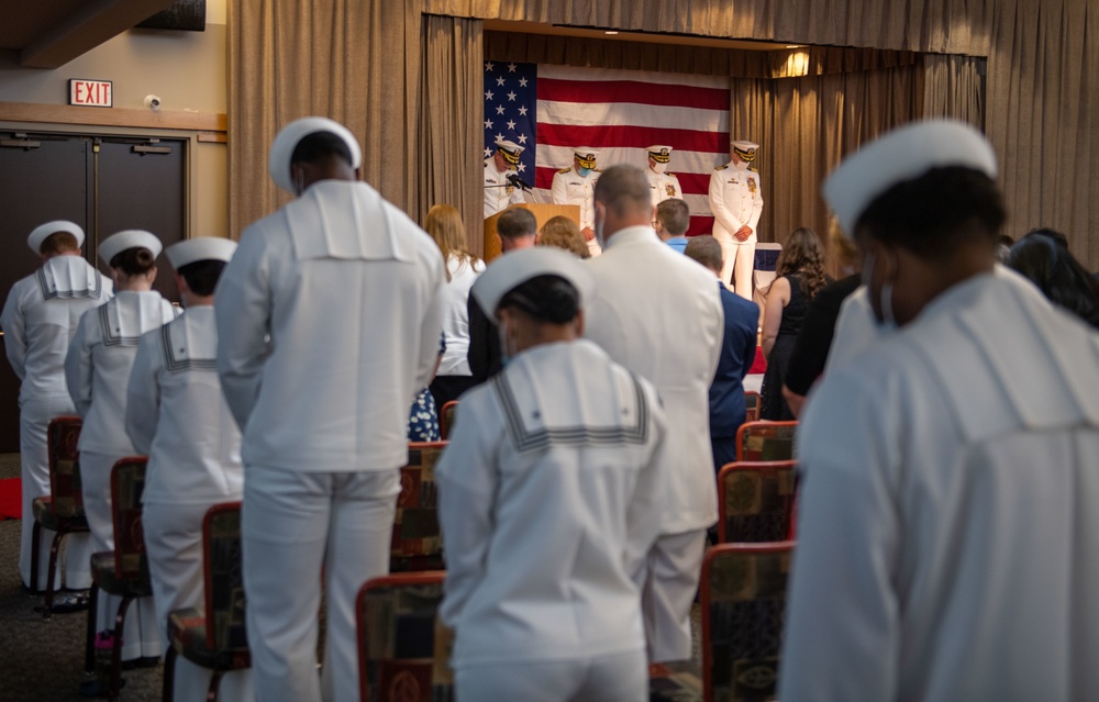 Naval Base Kitsap Holds Change of Command