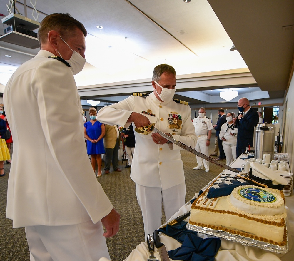 Naval Base Kitsap Holds Change of Command