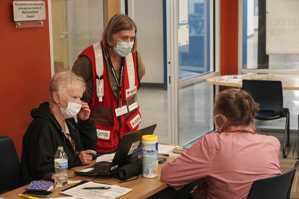 American Red Cross at Tennessee Multi-Agency Recovery Center