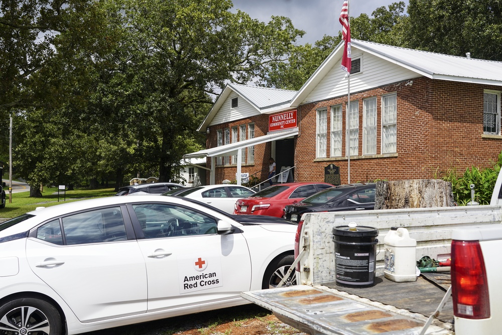 Nunnelly Community Center Hosts Tennessee's Multi-Agency Recovery Center