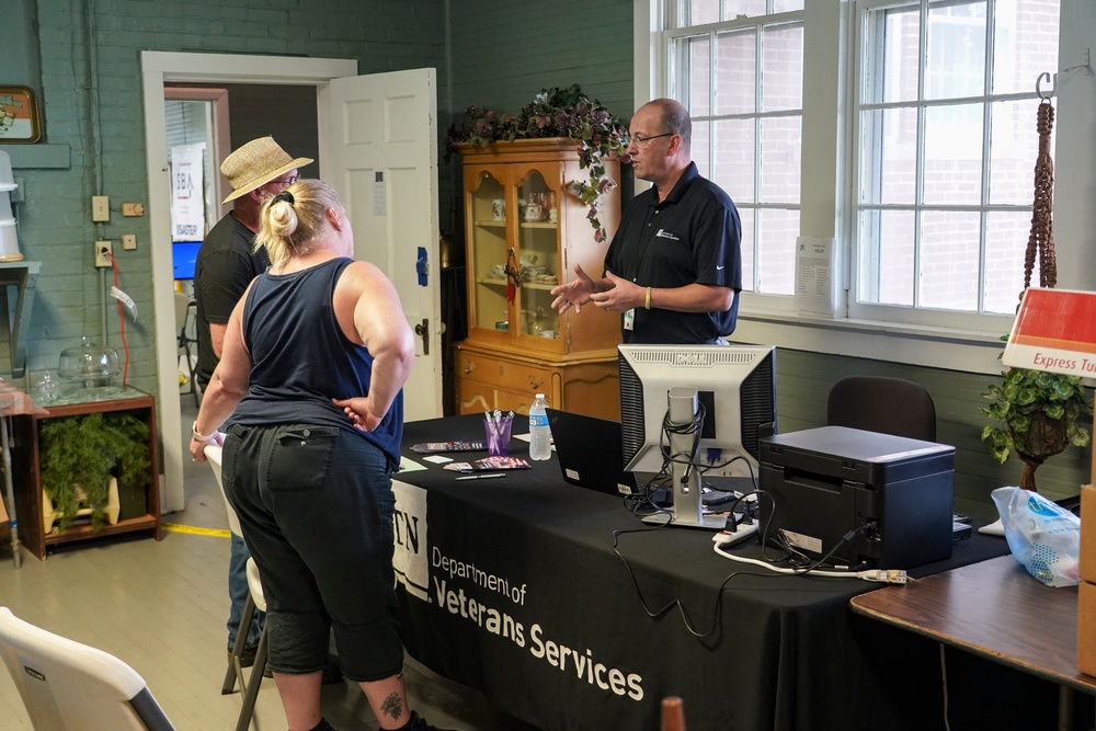 TN Dept. of Veterans Services at State's Multi-Agency Recovery Center