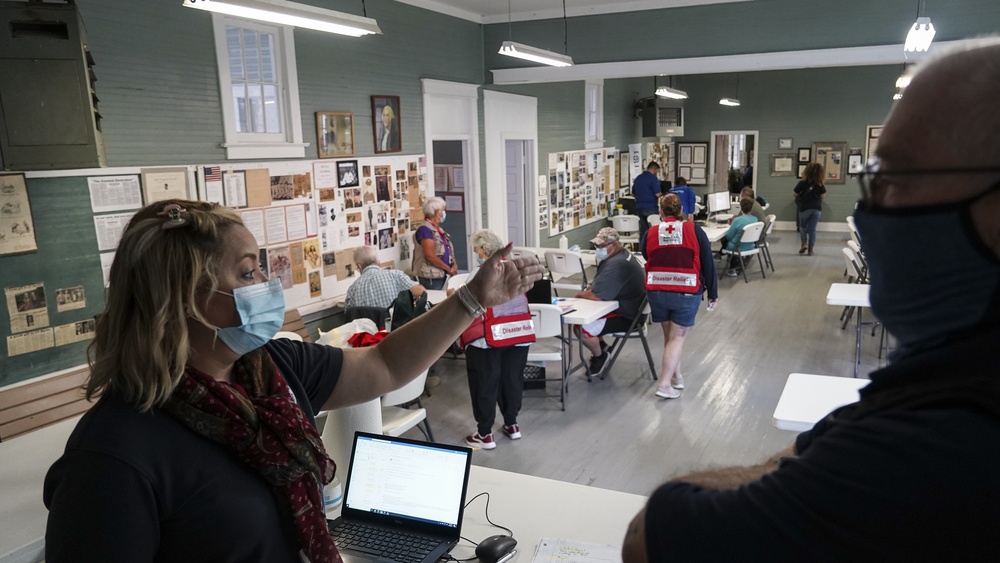 Tennessee's Multi-Agency Recovery Center in Nunnelly