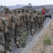 U.S. Marines with MACS-1 conduct a hike on MCB Camp Pendleton