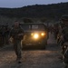 U.S. Marines with MACS-1 conduct a hike on MCB Camp Pendleton