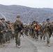 U.S. Marines with MACS-1 conduct a hike on MCB Camp Pendleton