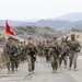 U.S. Marines with MACS-1 conduct a hike on MCB Camp Pendleton