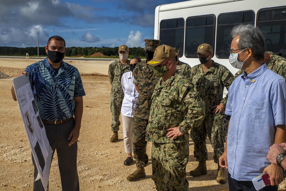 JRM Commander and the Consul General of Japan in Hagåtña visit MCB Camp Blaz