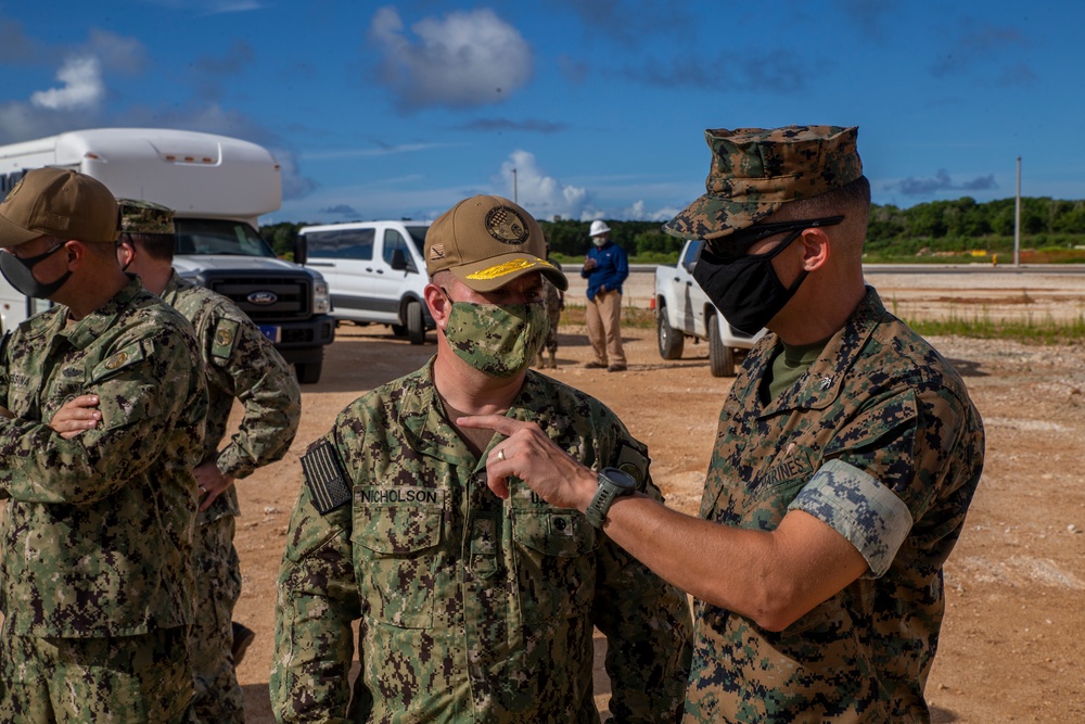 JRM Commander and the Consul General of Japan in Hagåtña visit MCB Camp Blaz