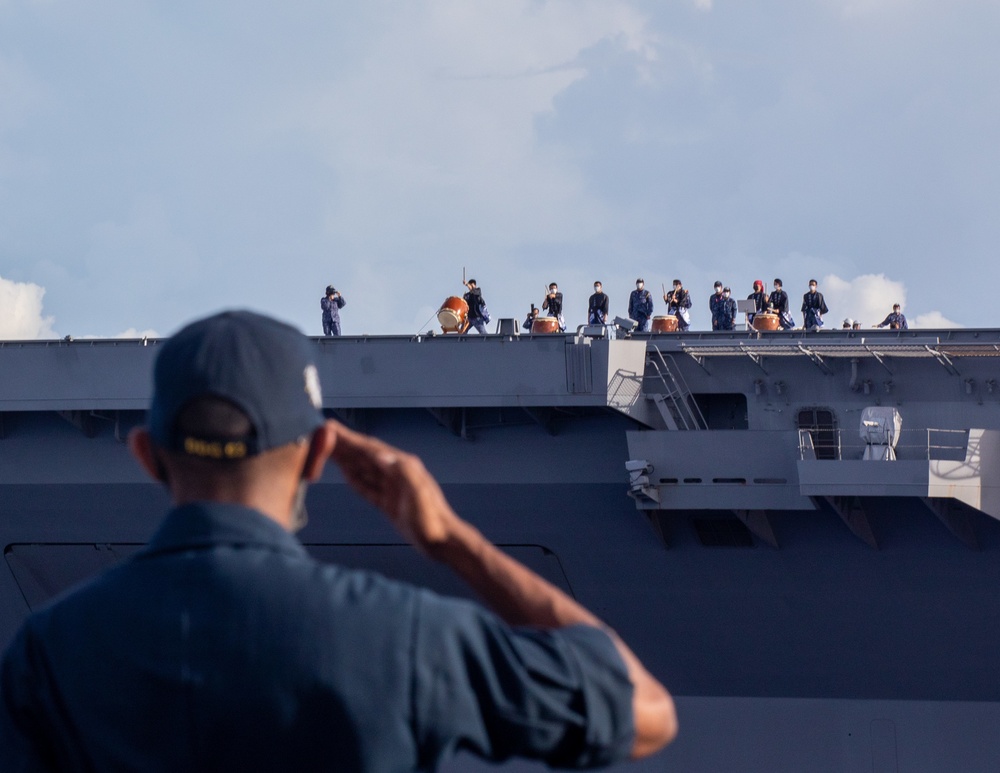 USS Barry participates in MALABAR 2021