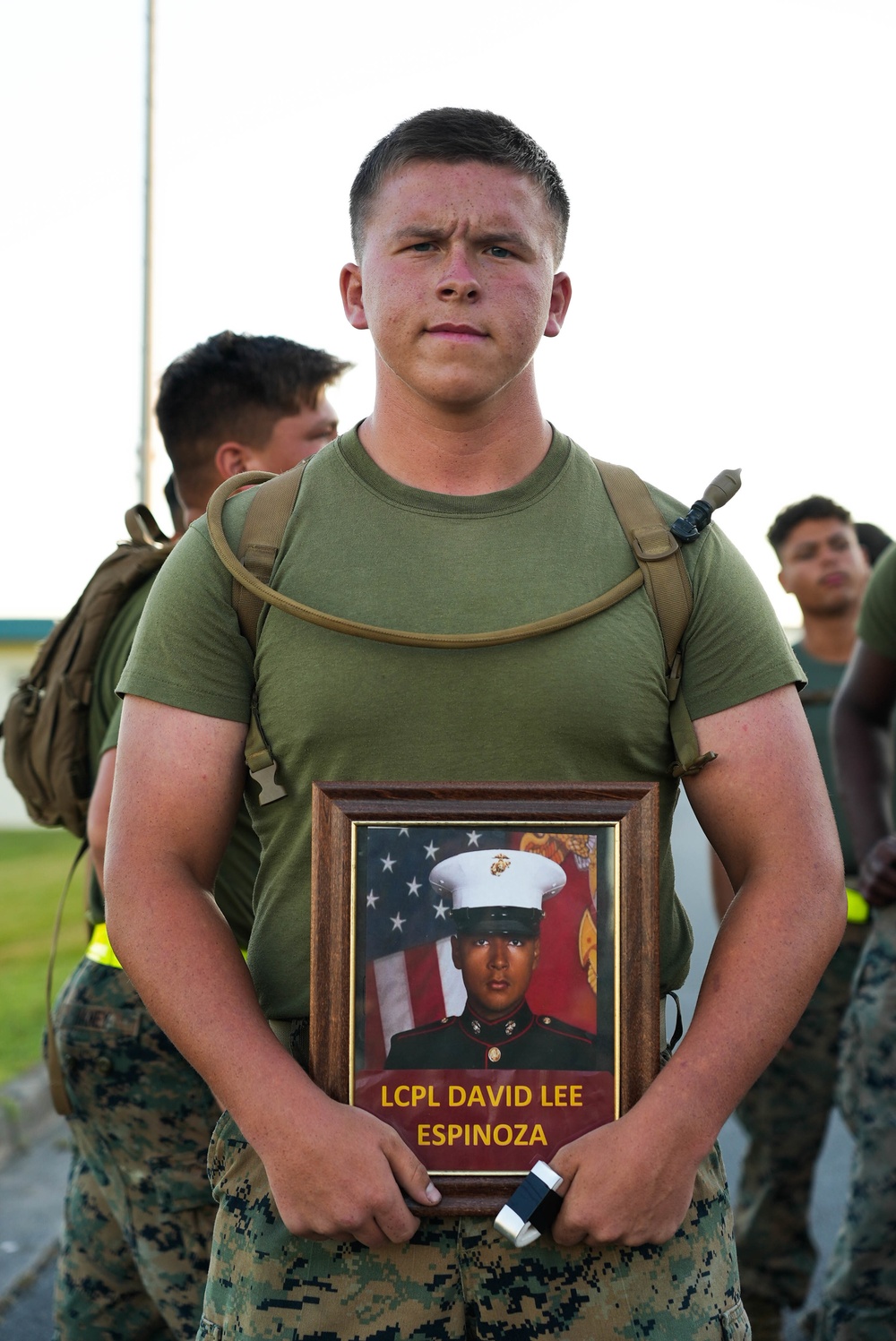U.S. Marines with 3d TB conduct a memorial run
