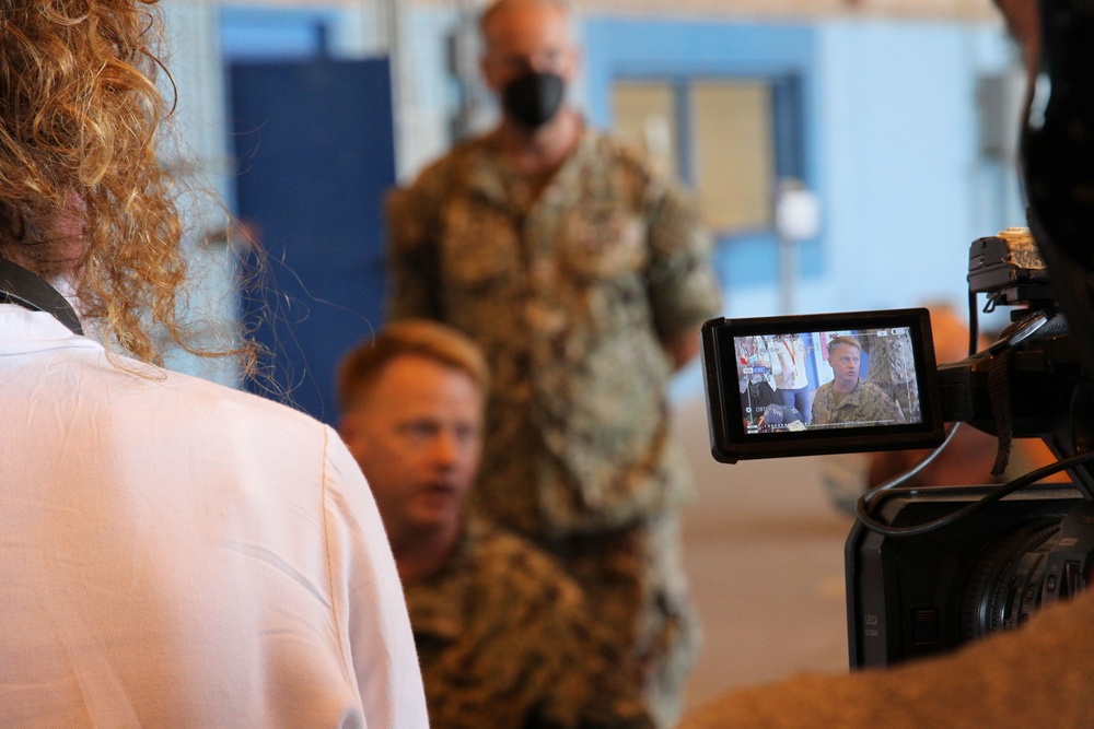 Evacuees from Afghanistan Arrive at Naval Station Rota