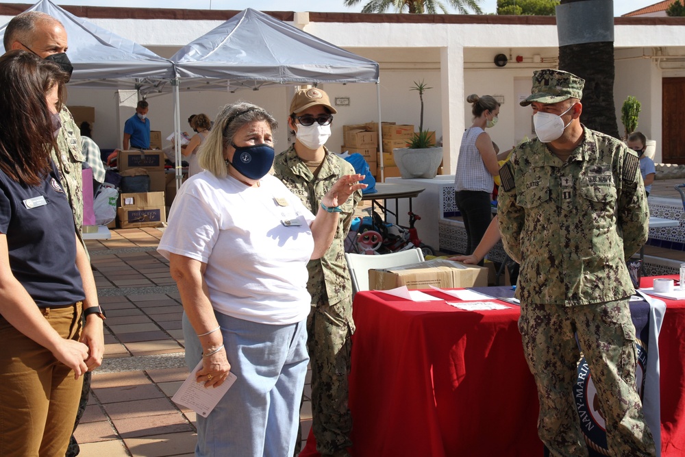 Evacuees from Afghanistan Arrive at Naval Station Rota
