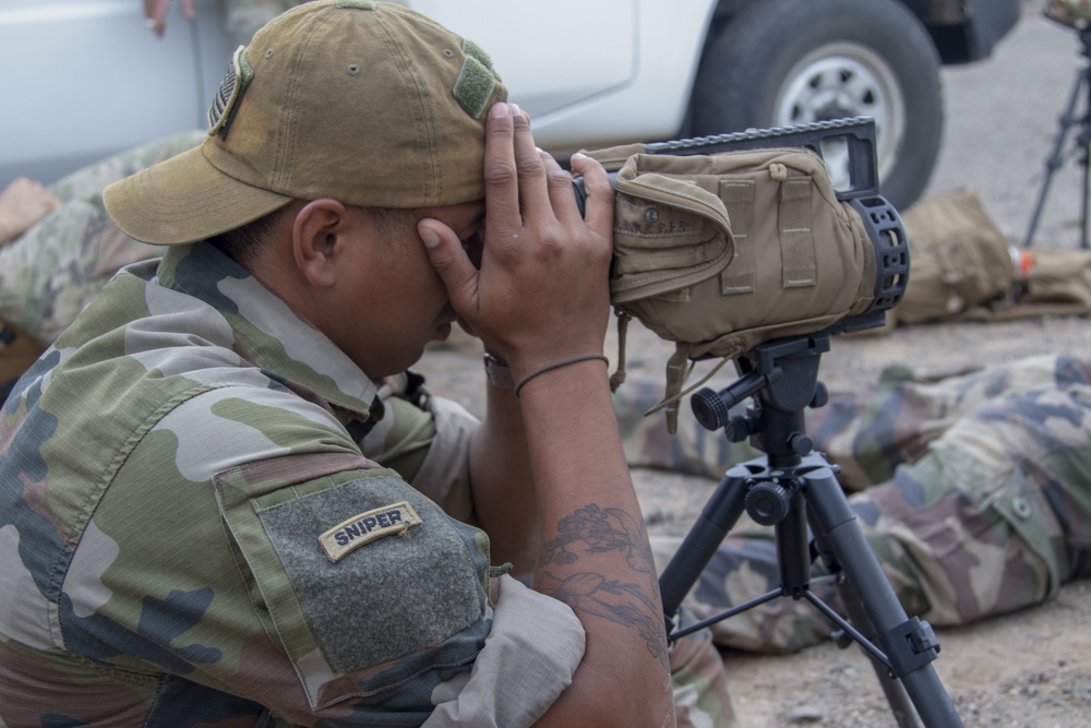 U.S., French snipers conduct weapons familiarization