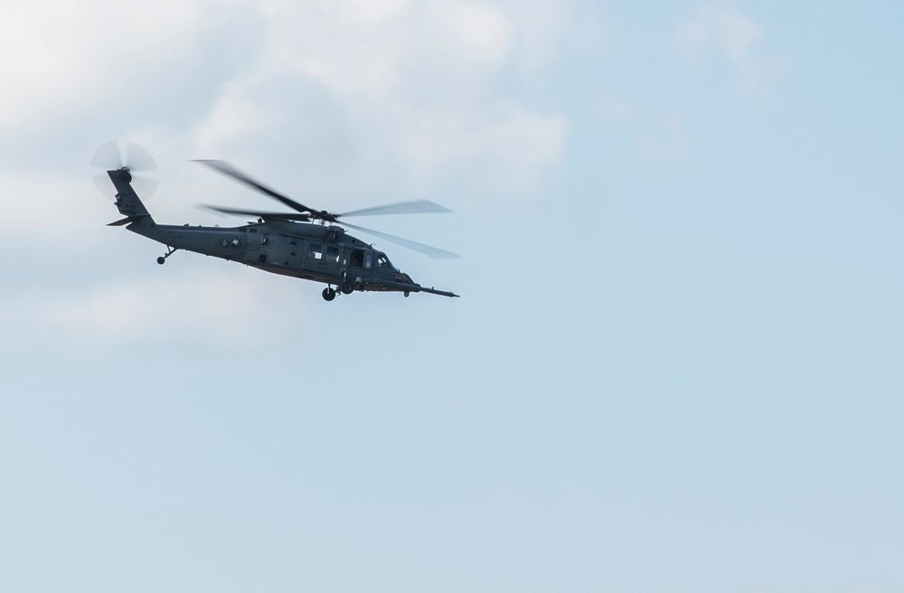 HH-60W Helicopter Visits Wright-Patt