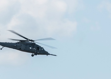 HH-60W Helicopter Visits Wright-Patt