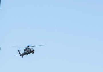 HH-60W Helicopter Visits Wright-Patt