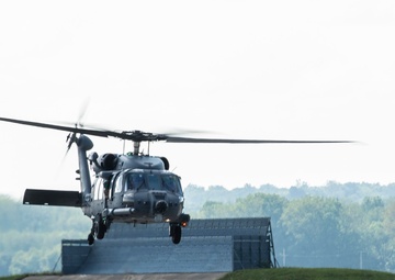 HH-60W Helicopter Visits Wright-Patt