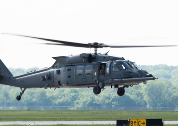 HH-60W Helicopter Visits Wright-Patt