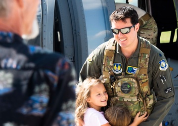 HH-60W Helicopter Visits Wright-Patt