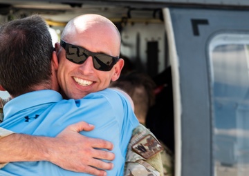 HH-60W Helicopter Visits Wright-Patt