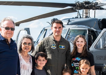 HH-60W Helicopter Visits Wright-Patt