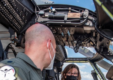 HH-60W Helicopter Visits Wright-Patt