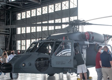 HH-60W Helicopter Visits Wright-Patt