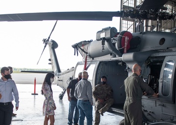 HH-60W Helicopter Visits Wright-Patt