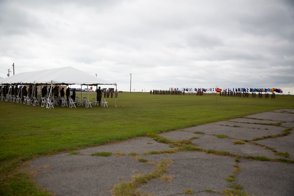 Marine Corps Security Cooperations Group deactivation ceremony