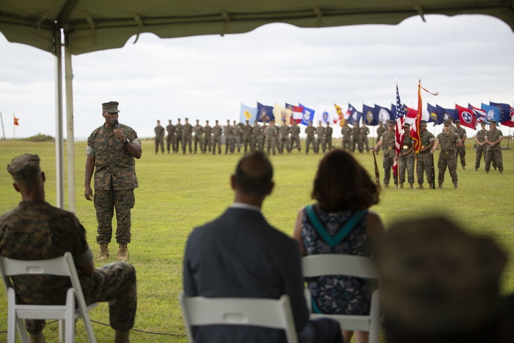 Marine Corps Security Cooperations Group deactivation ceremony