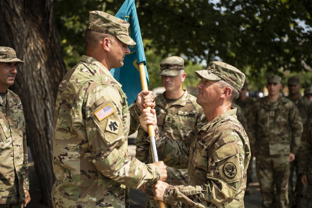 63rd Civil Support Holds Change of Command Ceremony