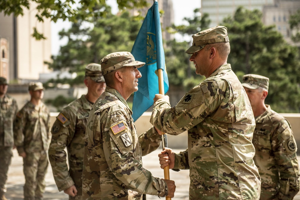 63rd Civil Support Holds Change of Command Ceremony