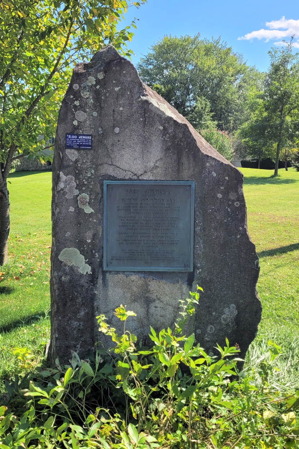 Fort Indiantown Gap was not the first military fortification in area