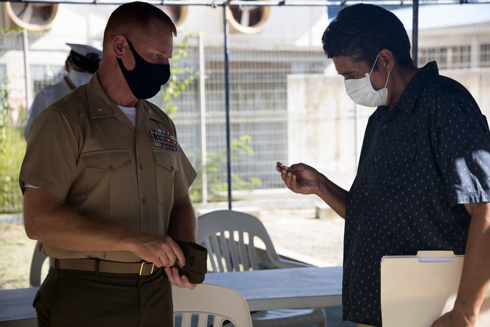 Task Force Koa Moana 21 Courtesy Ceremony with Japan Maritime Self-Defense Force, Republic of Palau Task Force Koa Moana 21 Courtesy Ceremony with Japan Maritime Self-Defense Force, Republic of Palau