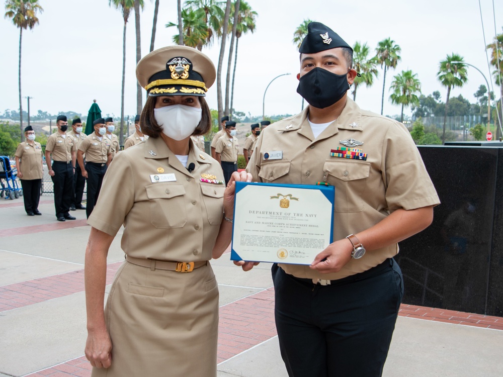 Sailors Awarded Navy and Marine Corps Achievement Medal Sep. 3