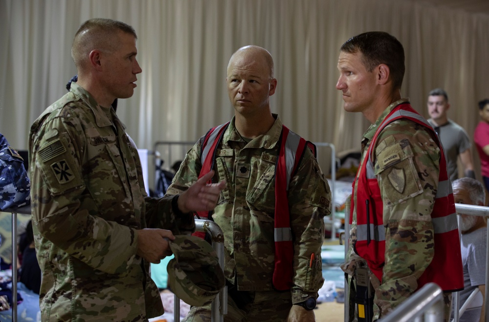 Service Members and Allies support Afghanistan Evacuation