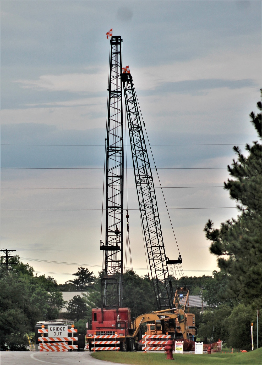 Construction of new bridge underway at Fort McCoy