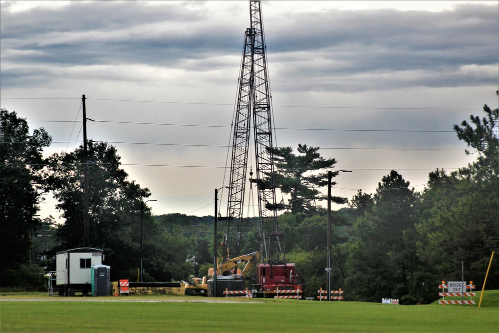 Construction of new bridge underway at Fort McCoy