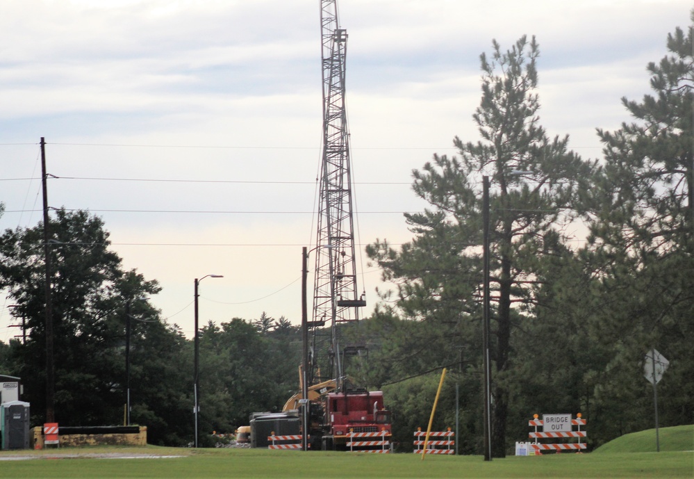 Construction of new bridge underway at Fort McCoy