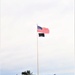 American Flag and Fort McCoy