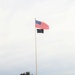American Flag and Fort McCoy