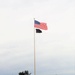 American Flag and Fort McCoy