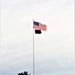 American Flag and Fort McCoy