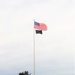 American Flag and Fort McCoy